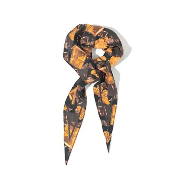 foulards personnalisés en polyester, impression de foulards personnalisés, grossiste fabricant twilly